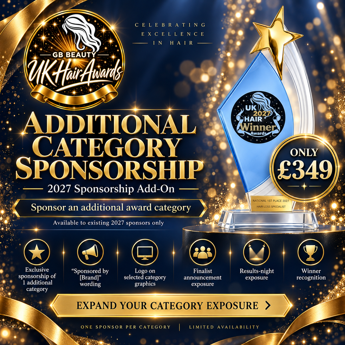 Additional Category Sponsorship | 2027 Sponsorship Add-On